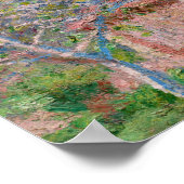 クロードモネ – ガーデナーズハウスアットアンティベス ポスター (角)