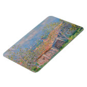 クロードモネ – ガーデナーズハウスアットアンティベス マグネット (左側)