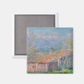 クロードモネ – ガーデナーズハウスアットアンティベス マグネット (正面/裏面)