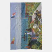 クロードモネ – ガーデンアットサイント – アドレッセ キッチンタオル (縦)