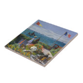 クロードモネ – ガーデンアットサイント – アドレッセ タイル (側面)