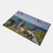 クロードモネ – ガーデンアットサイント – アドレッセ ドアマット (アングル)