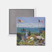 クロードモネ – ガーデンアットサイント – アドレッセ マグネット (正面/裏面)