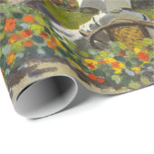 クロードモネ – ガーデンアットサイント – アドレッセ ラッピングペーパー (ロールコーナー)