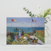 クロードモネ – ガーデンアットサイント – アドレッセ 招待状 (スタンド正面)