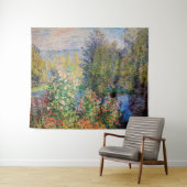 クロードモネ – ガーデンコーナーアットモンジェロン タペストリー (インサイチュ(横))