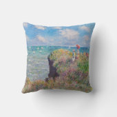 クロードモネ – クリフウォークアットポーヴィル クッション (裏面)