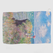 クロードモネ – クリフウォークアットポーヴィル ゴルフタオル (横)