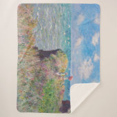 クロードモネ – クリフウォークアットポーヴィル シェルパブランケット (正面)