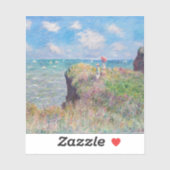 クロードモネ – クリフウォークアットポーヴィル シール (シート)