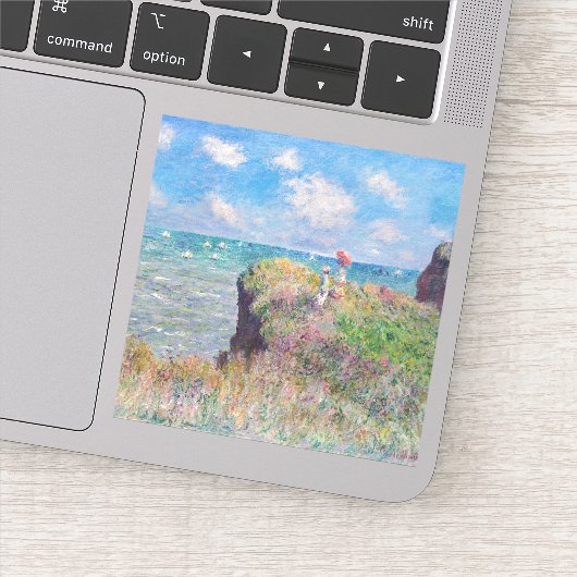 クロードモネ – クリフウォークアットポーヴィル シール (詳細)