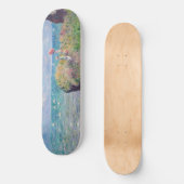 クロードモネ – クリフウォークアットポーヴィル スケートボード (正面)