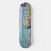 クロードモネ – クリフウォークアットポーヴィル スケートボード (正面)