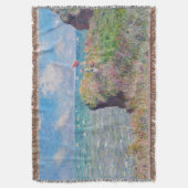 クロードモネ – クリフウォークアットポーヴィル スローブランケット (正面縦)