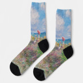 クロードモネ – クリフウォークアットポーヴィル ソックス (左)