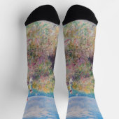 クロードモネ – クリフウォークアットポーヴィル ソックス (上部)