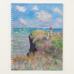 クロードモネ – クリフウォークアットポーヴィル プランナー手帳<br><div class="desc">Cliff Walk at Pourville / Promenade sur la falaise, Pourville - Claude Monet, 1882</div>