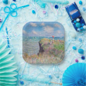 クロードモネ – クリフウォークアットポーヴィル ペーパープレート (パーティー)