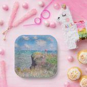 クロードモネ – クリフウォークアットポーヴィル ペーパープレート (パーティー)