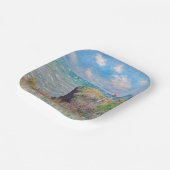 クロードモネ – クリフウォークアットポーヴィル ペーパープレート (傾斜あり)