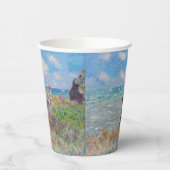 クロードモネ – クリフウォークアットポーヴィル 紙コップ (左)