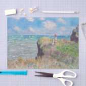 クロードモネ – クリフウォークアットポーヴィル 薄葉紙 (クラフト)