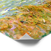 クロードモネ – クリフトップウォークアットポーヴィル ポスター (角)