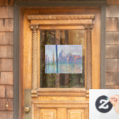 クロードモネ – グランドカナル，ヴェネツィア ウィンドウサイン (ホームデコレーション)