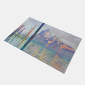 クロードモネ – グランドカナル，ヴェネツィア ドアマット (アングル)