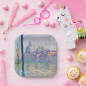 クロードモネ – グランドカナル，ヴェネツィア ペーパープレート (パーティー)