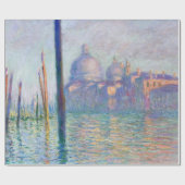 クロードモネ – グランドカナル，ヴェネツィア ラッピングペーパー (フラット)