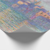 クロードモネ – グランドカナル，ヴェネツィア ラッピングペーパー (角)