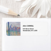 クロードモネ – グランドカナル，ヴェネツィア ラベル (インサイチュ)