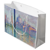 クロードモネ – グランドカナル，ヴェネツィア ラージペーパーバッグ (裏面アングル)