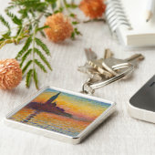 クロードモネ – サンジョルジオマッジョーレ キーホルダー (側面)