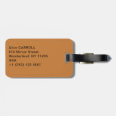 クロードモネ – サンジョルジオマッジョーレ ラゲッジタグ (裏面横)