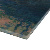 クロードモネ – サンセットオンザセーヌアットラバコート カッティングボード (角)