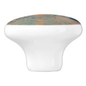 クロードモネ – サンセットオンザセーヌアットラバコート セラミックノブ (側面)