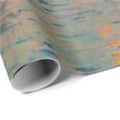 クロードモネ – サンセットオンザセーヌアットラバコート ラッピングペーパー (ロールコーナー)