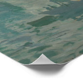 クロードモネ – サンセット（マリーン） ポスター (角)