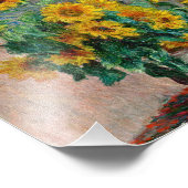 クロードモネ – サンフラワーズ フォトプリント            (角)