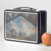 クロードモネ – サンラザレステーションエクステリアビュー メタルランチボックス (インサイチュ)