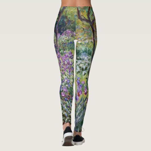 クロードモネ – ザアーティストガーデンアットジバニー レギンス (裏面)