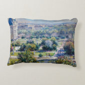 クロードモネ – ザチュイルリーガーデンズ アクセントクッション (裏面)