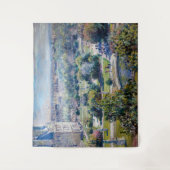 クロードモネ – ザチュイルリーガーデンズ タペストリー (正面)