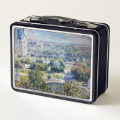 クロードモネ – ザチュイルリーガーデンズ メタルランチボックス (裏面)