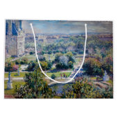 クロードモネ – ザチュイルリーガーデンズ ラージペーパーバッグ (裏面)