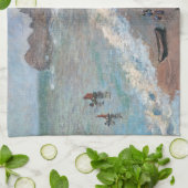 クロードモネ – ザビーチアットエレット キッチンタオル (折り畳み)