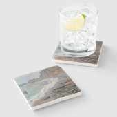 クロードモネ – ザビーチアットエレット ストーンコースター (横)