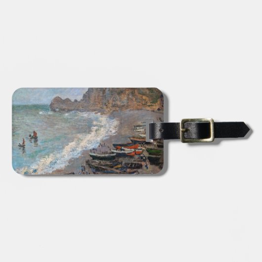 クロードモネ – ザビーチアットエレット ラゲッジタグ (正面横)
